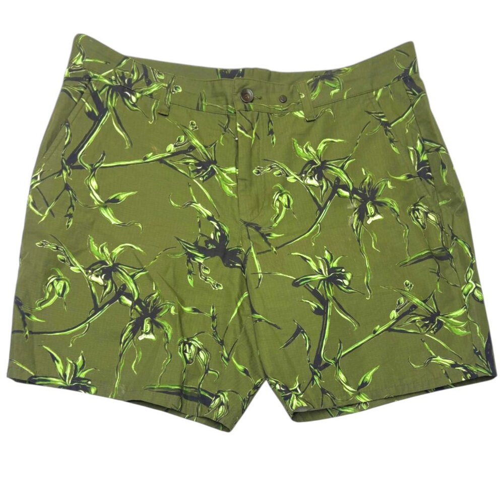 rag & bone Perry Camo Floral Print Ripstop‎ Shorts